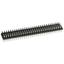 HARWIN 2 mm Pitch Male Pin Backplane Connector, Straight Male, 16 Column, 4 Row, 120 Way M22-6023042