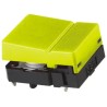 Omron Yellow Tactile Switch Button 6.8 mm SPST 50mA 24 V dc Through Hole B3J-1300