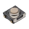 Omron IP67 Ivory Tactile Switch Button 1.1 mm SPST 50mA 24 V dc Through Hole B3SN-3012