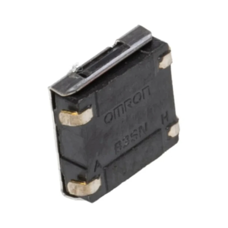 Omron IP67 Ivory Tactile Switch Button 1.1 mm SPST 50mA 24 V dc Through Hole B3SN-3012