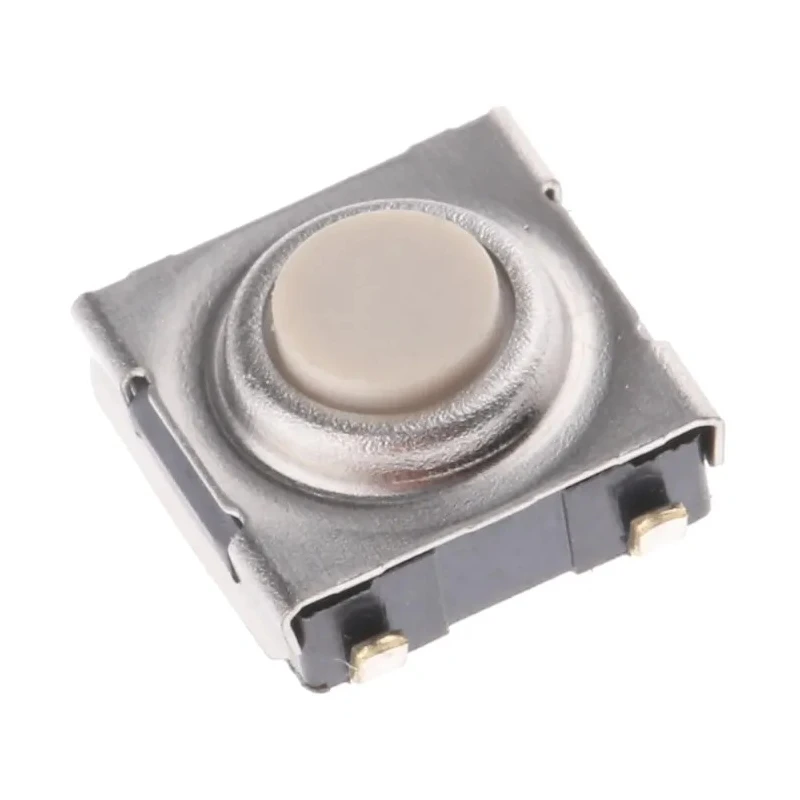 Omron IP67 Ivory Tactile Switch Button 1.1mm SPST 50mA 24V DC Surface Mount B3SN-3012P