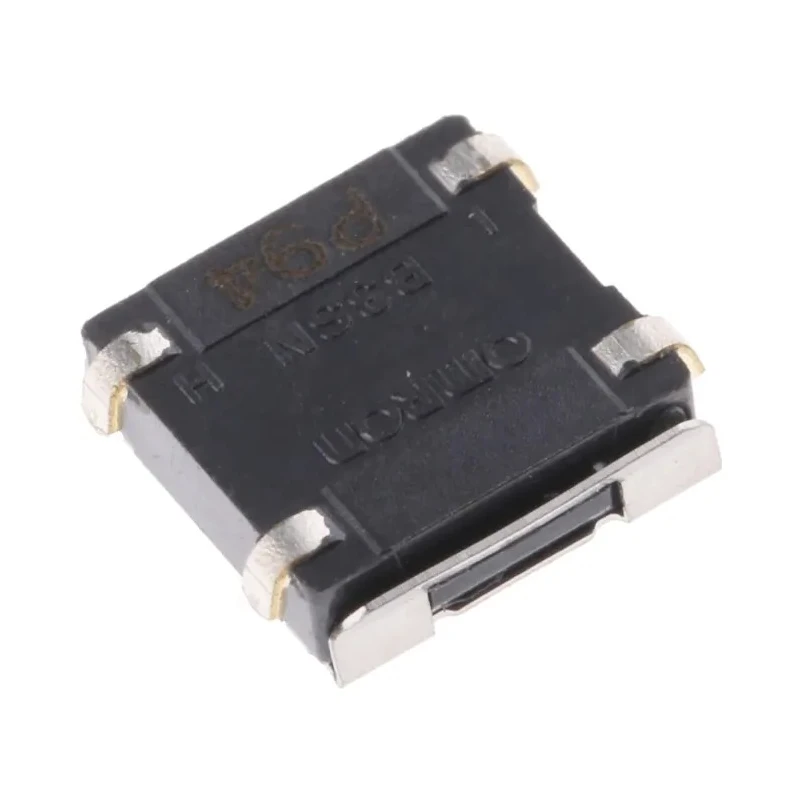 Omron IP67 Ivory Tactile Switch Button 1.1mm SPST 50mA 24V DC Surface Mount B3SN-3012P