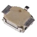 Omron Black Tactile Switch Button SPST 50mA 12 V dc Surface Mount, Actuator 0.4 mm B3U-1100P
