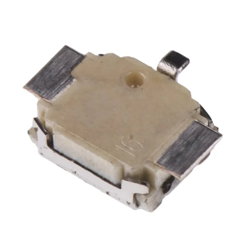 Omron Black Tactile Switch Button SPST 50mA 12 V dc Surface Mount, Actuator 0.4 mm B3U-1100P