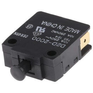 Omron Aratas Door Micro Switch Plunger SPDT 10 A IP40 With Operating Temperature Range -25°C to 85°C 