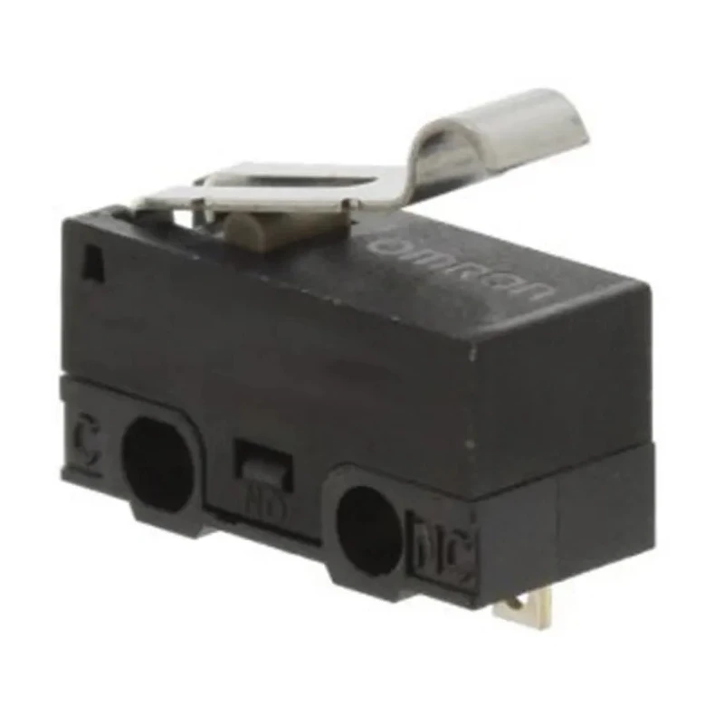 Omron Ultra Subminiature Simulated Roller Lever Micro Switch, SPDT, 3A, 30V DC, Solder Terminal, IP40 D2F-01FL3-D