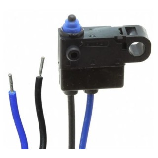 Omron Pin Plunger Micro Switch, Pre-Wired Terminal, 2A Current, SPST Contact, Sealed Ultra Subminiature, IP67 Rated D2HW2350R