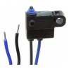Omron Pin Plunger Micro Switch, Pre-Wired Terminal, 2A Current, SPST Contact, Sealed Ultra Subminiature, IP67 Rated D2HW2350R