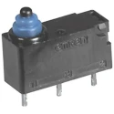 Omron Ultra Subminiature Sealed Pin Plunger Micro Switch, Pre-Wired Terminal, 2A, 125V AC, SPST, IP67 D2HW-C203MS