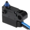 Omron Ultra Subminiature Sealed Pin Plunger Micro Switch, Pre-Wired Terminal, 2A Contact, SPST, IP67, Model D2HW-C203MR