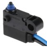 Omron Ultra Subminiature Sealed Pin Plunger Micro Switch, Pre-Wired Terminal, 2A Contact, SPST, IP67, Model D2HW-C203MR