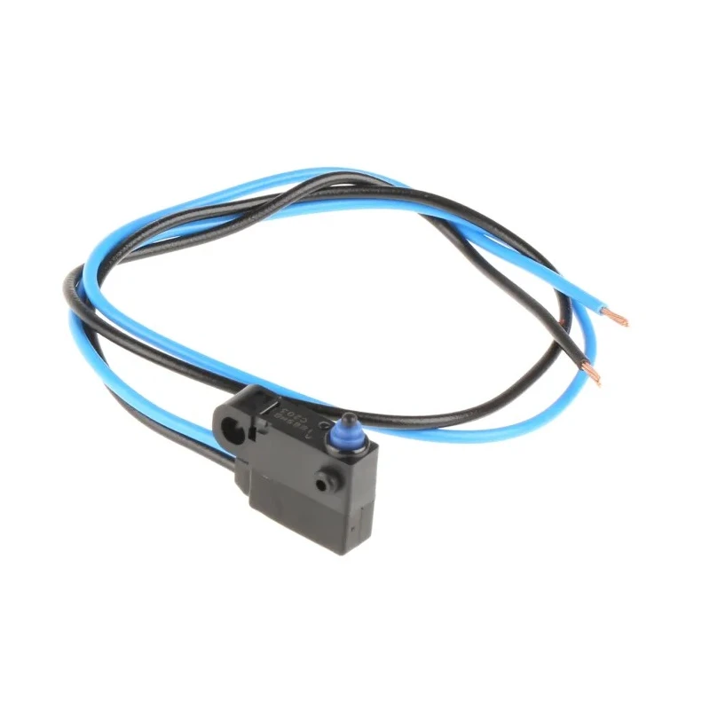 Omron Ultra Subminiature Sealed Pin Plunger Micro Switch, Pre-Wired Terminal, 2A Contact, SPST, IP67, Model D2HW-C203MR