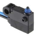 Omron Ultra Subminiature Sealed Pin Plunger Micro Switch, Pre-Wired Terminal, 2A Contact, SPST, IP67, Model D2HW-C203MR