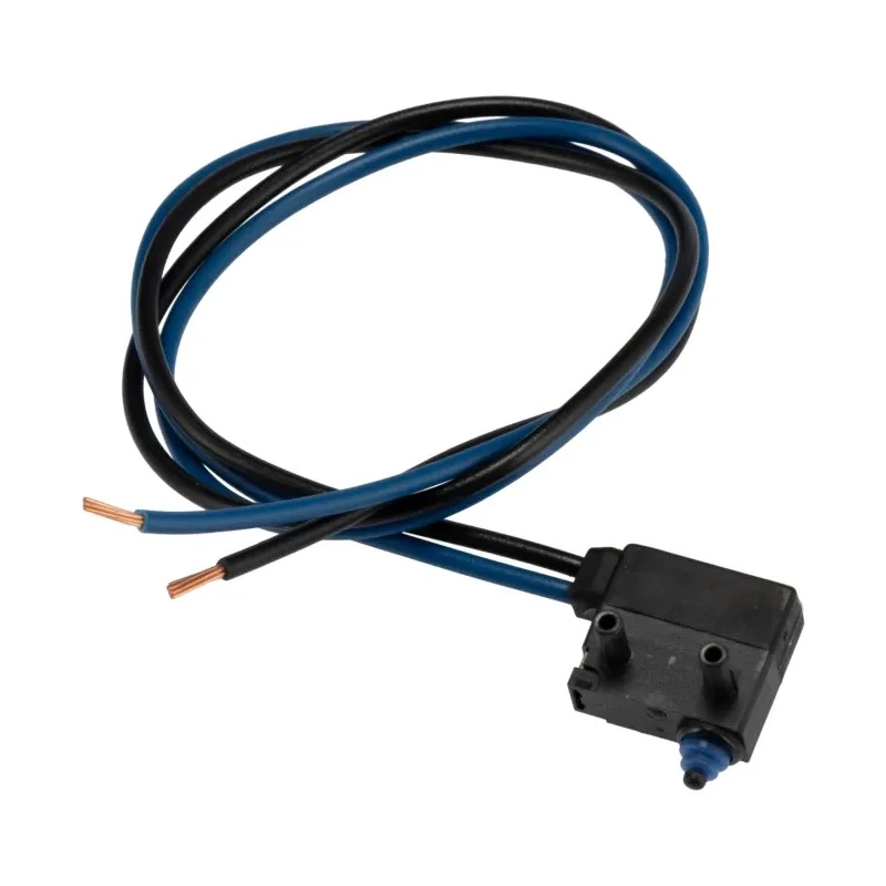 Omron Aratas Pin Plunger Micro Switch, Pre-Wired Terminal, 2A, SPST, IP67 D2HW-BL203MR