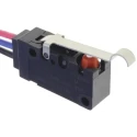 Omron Simulated Roller Lever Micro Switch, Pre-Wired Terminal, 100mA, SPDT Contact Configuration, IP67 D2VW-01L3-1M(D)(CHN)