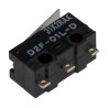 Omron Ultra Subminiature Hinge Lever Micro Switch, Solder Terminal, 100mA, 30V dc, SPDT, IP40 D2F-01L-D