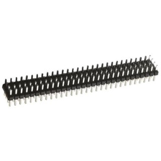 HARWIN 2 mm Pitch Male Pin Backplane Connector, Straight Male, 16 Column, 4 Row, 120 Way M22-6023042