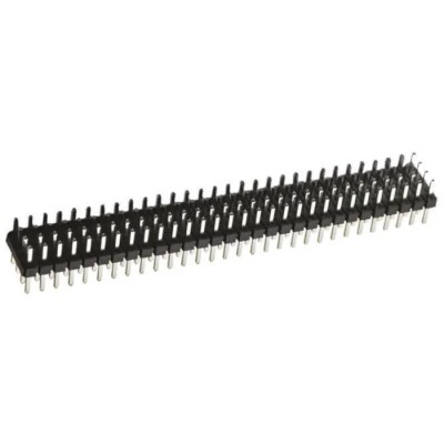 HARWIN 2 mm Pitch Male Pin Backplane Connector, Straight Male, 16 Column, 4 Row, 120 Way M22-6023042