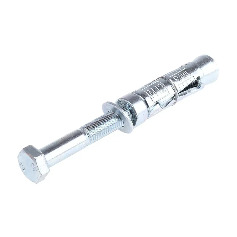 RawlPlug Carbon Steel Zinc Plated Masonry Shield Anchor M12 Thread Size 12 mm Length 140 mm R-RBL-M12/60W
