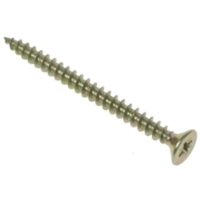 RS PRO Pozidriv Countersunk Steel Wood Screw, Passivated Zinc Plated, 3 mm Thread 20 mm Length 144-3471