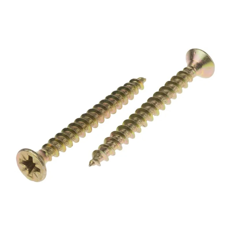 RS PRO Pozidriv Countersunk Steel Wood Screw, Passivated Zinc Plated, 6 mm Thread, 60 mm Length 144-3491