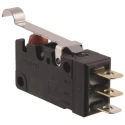 Omron Simulated Roller Lever Micro Switch, Solder Terminal, 100mA, 250V ac, SPDT, IP67 D2VW-01L3-1(CHN)