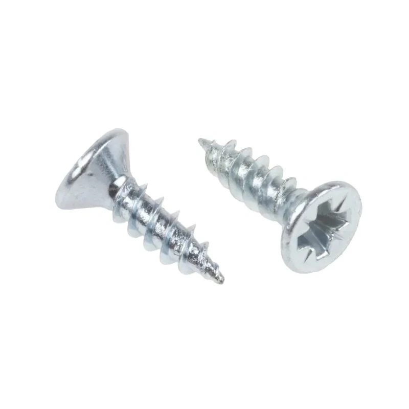 RS PRO Pozidriv Countersunk Steel Wood Screw Bright Zinc 6 Thread 0.5in Length 144-3499