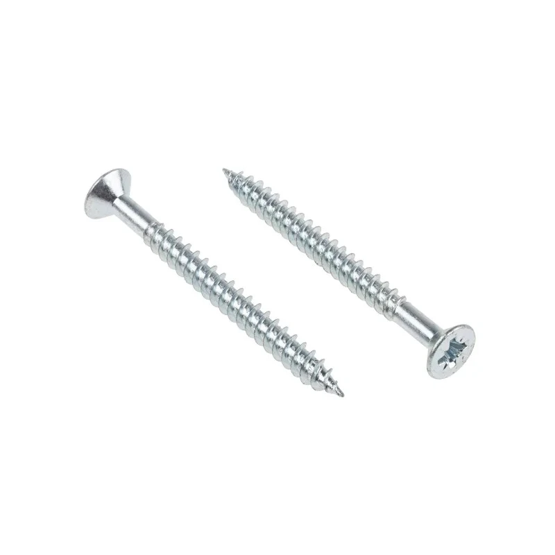 RS PRO Pozidriv Countersunk Steel Wood Screw Bright Zinc 12 Thread 2.5in Length 144-3506
