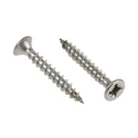 RS PRO Pozidriv Countersunk Stainless Steel Wood Screw 3.5 mm Thread 25 mm Length 144-3508