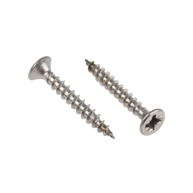 RS PRO Pozidriv Countersunk Stainless Steel Wood Screw 3.5 mm Thread 25 mm Length 144-3508