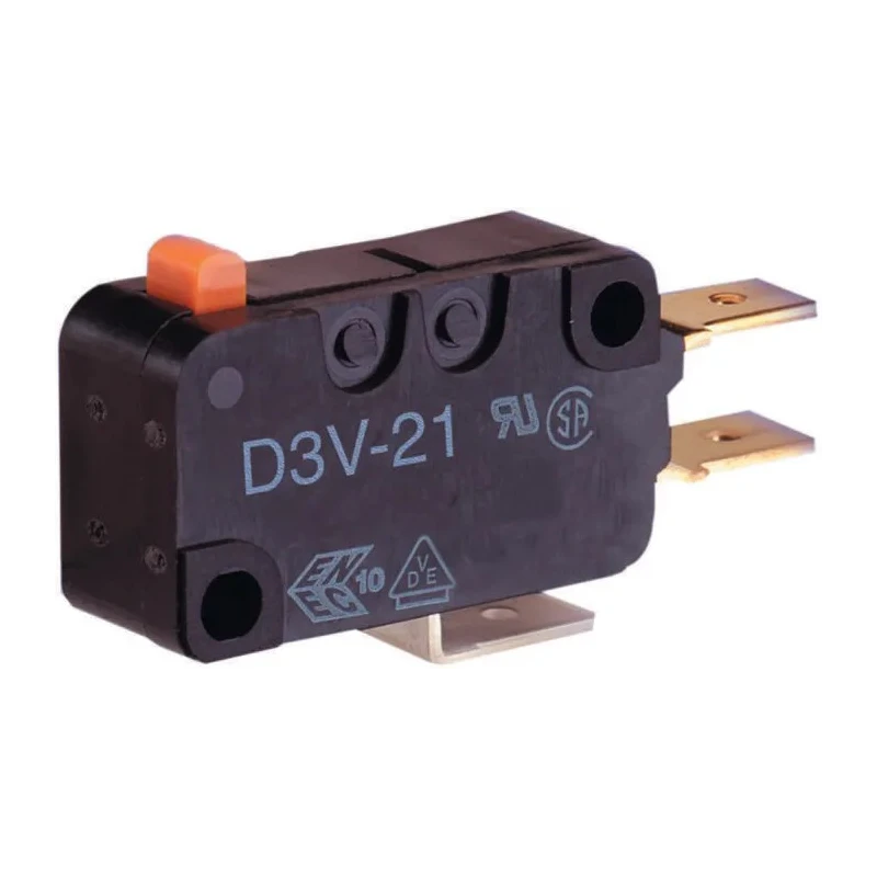 Omron Simulated Roller Lever Micro Switch, Solder Tab Terminal, 16A, SPDT, IP40 D3V-164M-1A4