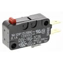 Omron Aratas Pin Plunger Miniature Micro Switch, Tab Terminal, 16A, SPDT, IP40 D3V-16G-1C25