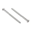 RS PRO Pozidriv Countersunk Stainless Steel Wood Screw, Metric Thread 75mm Length 144-3528
