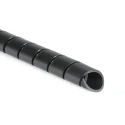 HellermannTyton Spiral Cable Wrap, Black, Polyethylene Material, 16-20 mm Cable Diameter, 150 mm 161-41301 SBPE16-PE-BK