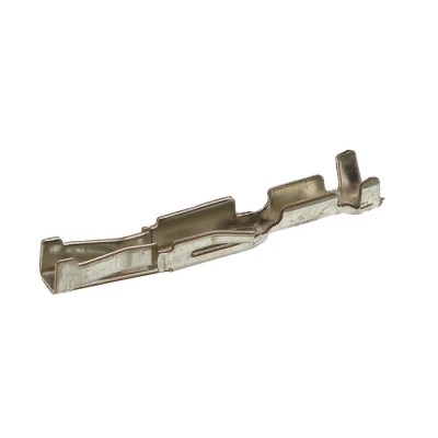 TE Connectivity AMPMODU HE14 Series Female Crimp Terminal 3A Current Tin Plated Phosphor Bronze 28-24 AWG 17.4mm Length HE14