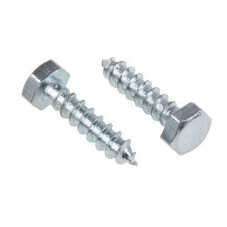RS PRO Hex Coach Screw Steel Bright Zinc M6 x 25 mm 144-3532