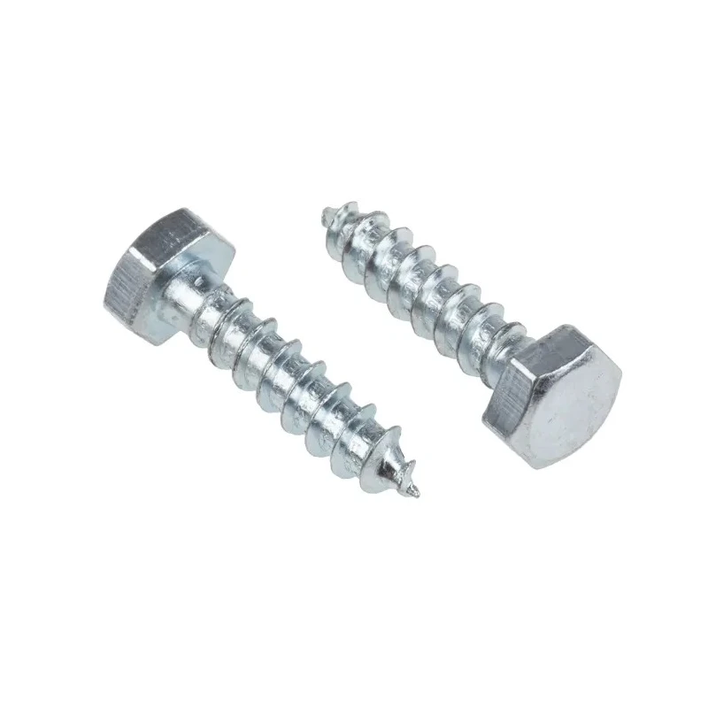 RS PRO Hex Coach Screw Steel Bright Zinc M6 x 25 mm 144-3532