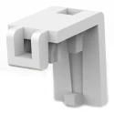 TE Connectivity Nylon Strain Relief Cover for MTA-100 IDC Closed End Connectors 643075-2