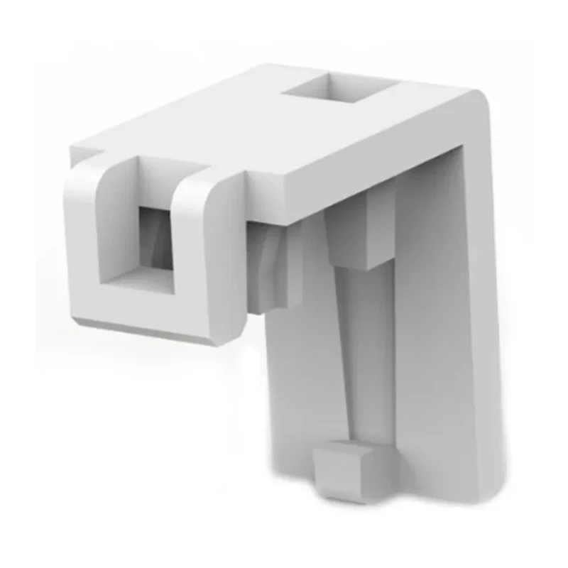 TE Connectivity Strain Relief Cover for MTA-100 IDC Closed End Connectors, Nylon, Natural Colour 643075-2