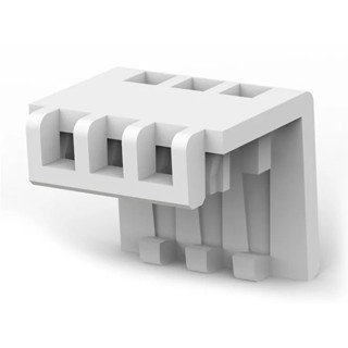 TE Connectivity Nylon Strain Relief Cover for MTA-100 IDC Closed End Connectors 643075-4