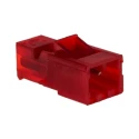 TE Connectivity 2-Way IDC Connector Female for Cable, 1 Row, 7A Current, 600V AC, 3.96mm Pitch, Nylon Housing 3-641437-2