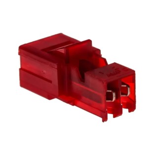 TE Connectivity 2-Way IDC Connector Female for Cable, 1 Row, 7A Current, 600V AC, 3.96mm Pitch, MTA-156 Series 3-641437-2