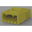 TE Connectivity 4-Way IDC Connector Female for Cable, 1 Row, 7A, 600V AC, 3.96mm Pitch, Shrouded 3-641436-4