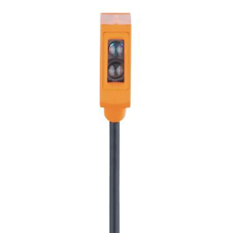 ifm electronic Retroreflective Photoelectric Sensor, Block Sensor, PNP Output, 20 mm to 1.8 m Detection Range, IP67 O8P202