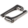 RS PRO Stainless Steel Clamping Lever Female Thread M6 x 65 mm Silver Handle 65mm Length 144-3596