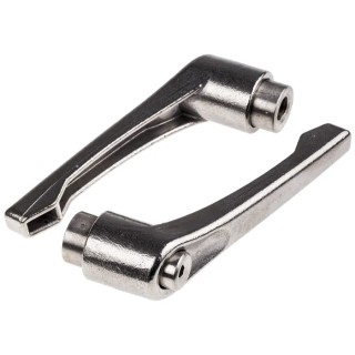 RS PRO Stainless Steel Clamping Lever M12 Thread Size 108 mm Length 144-3591