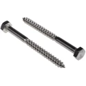 RS PRO Stainless Steel Hex Coach Screw M6 x 70 mm 144-3551