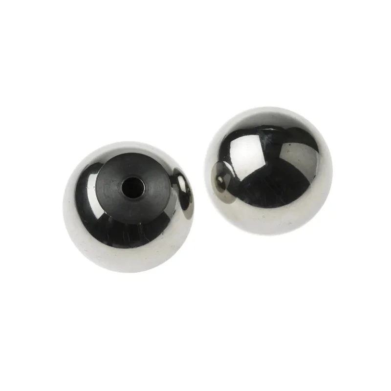 RS PRO Silver 304 Stainless Steel Ball Clamping Knob M6 Threaded Hole 32 mm Diameter 144-3632