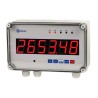 Simex 6 Digit Universal Programmable Pulse Counter, LED Display, IP67 Housing, SLIK-638-230VAC