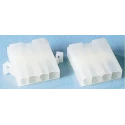 TE Connectivity VAL-U-LOK Female Connector Housing, 4 Way, 1 Row Straight, 4.2 mm Pitch 1586026-4